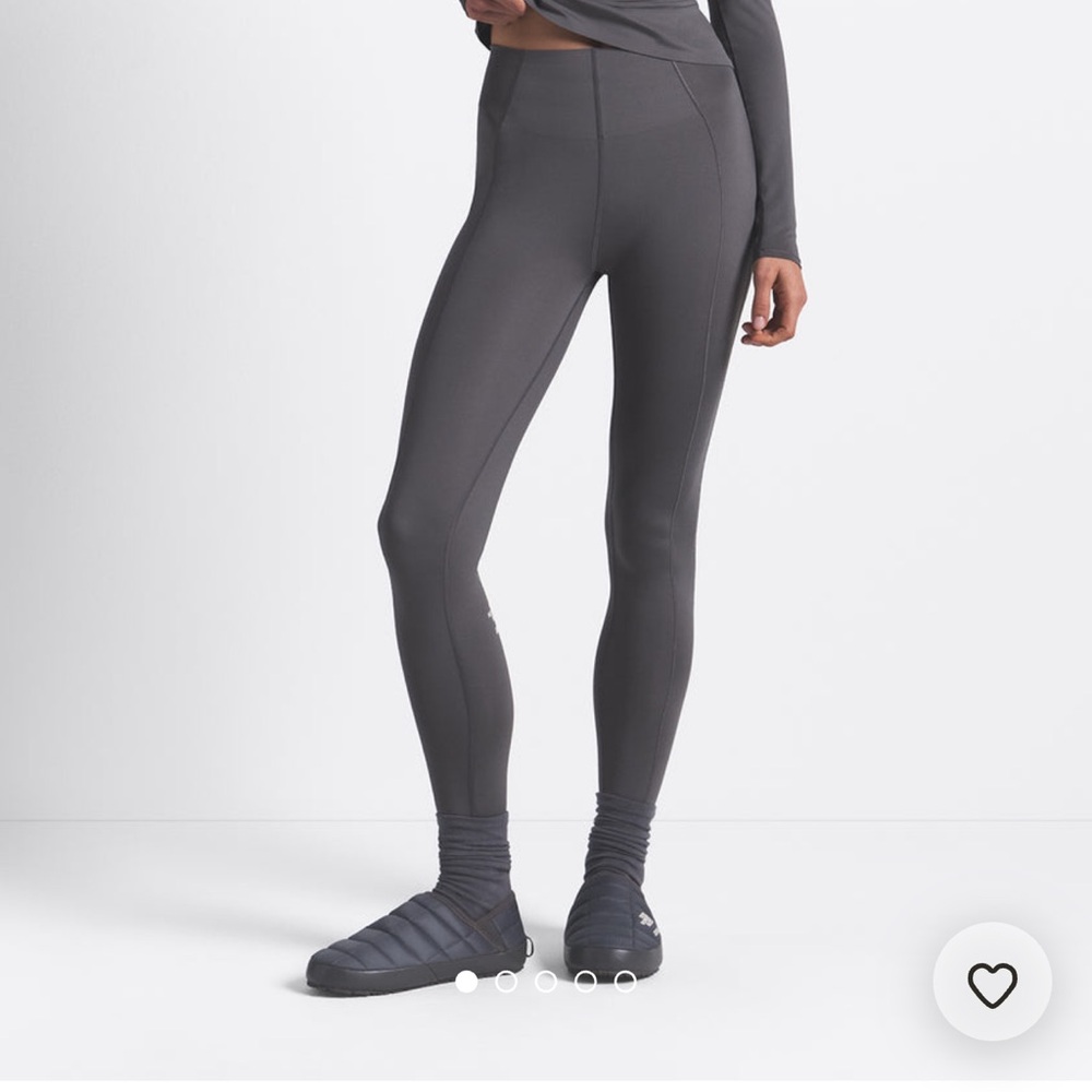 Skims X Northface Gray Leggings